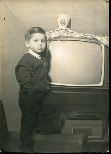 Vecchia fotografia bambino - vecchia,