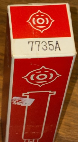 Hitachi vidicon 7735a - vidicon, box