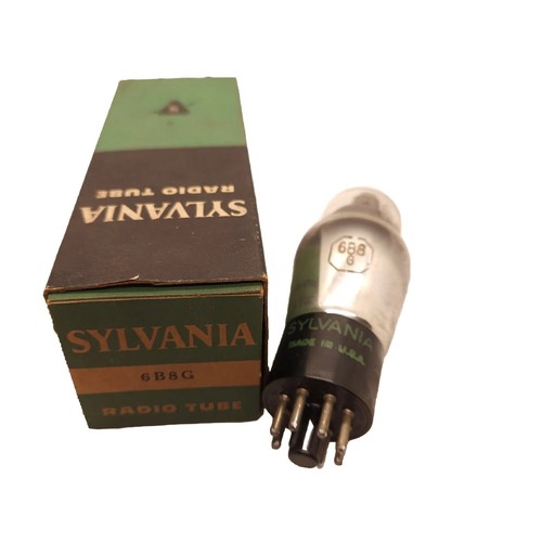 Sylvania 6b8g valvola - sylvania,